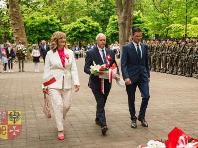 Obchody 3 Maja w Świebodzinie, fot. Starostwo Powiatowe w Świebodzinie