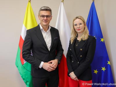 Z burmistrz Czerwieńska o planowanej budowie mostu w Pomorsku