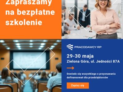 infografika z informacjami o szkoleniu