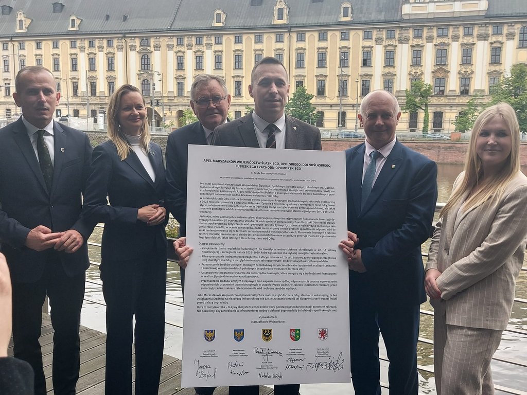 Apel marszałków w sprawie Odry  