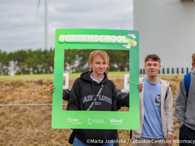 Wizyta studyjna na farmie wiatrowej w Górzycy