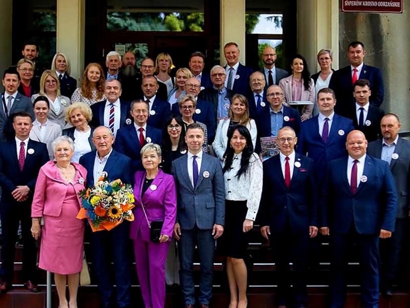 Uroczysta sesja Rady Miejskiej w Krośnie Odrzańskim - 9 czerwca 2025 r.