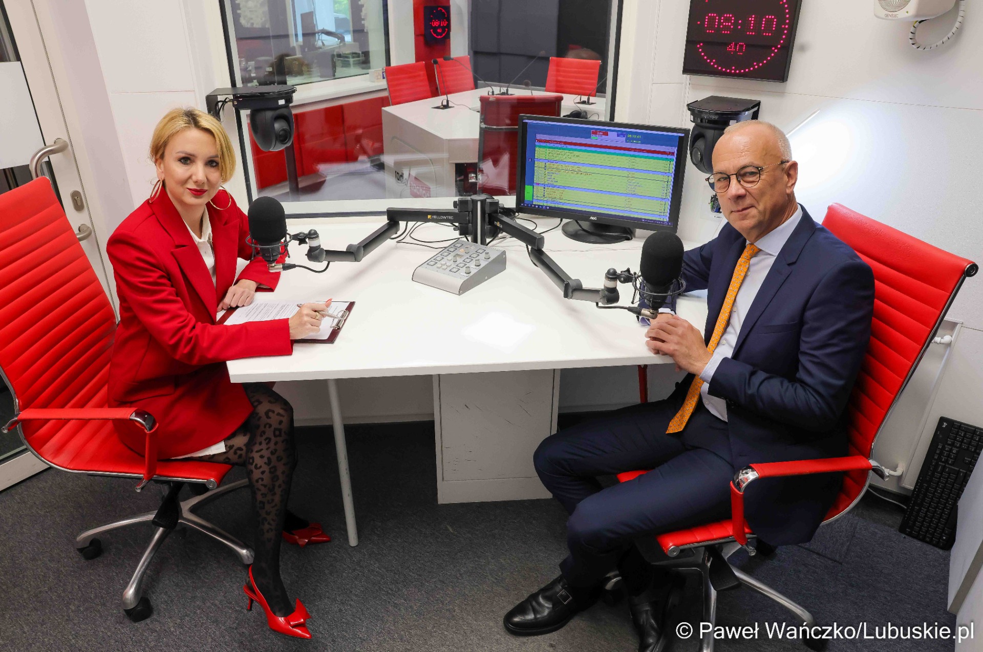 Marszałek Województwa Lubuskiego Marcin Jabłoński gościem Radia Zachód