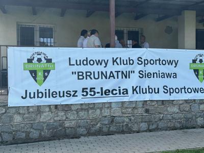Uroczystość 55-lecia Ludowego Klubu Sportowego &quot;Brunatni Sieniawa&quot;  