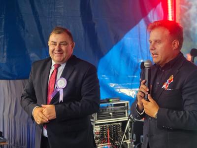 W Lubuskiem podziękowano za plony. 23 sierpnia 2025 r. wicemarszałek Grzegorz Potęga uczestniczył w dożynkach gminnych 
