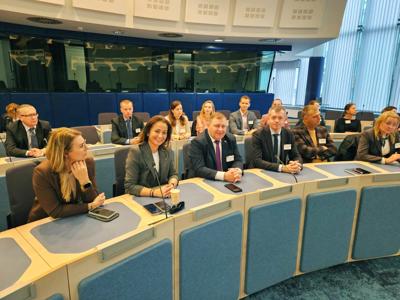 Lubuska delegacja w Brukseli 