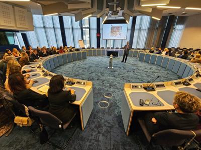 Lubuska delegacja w Brukseli 