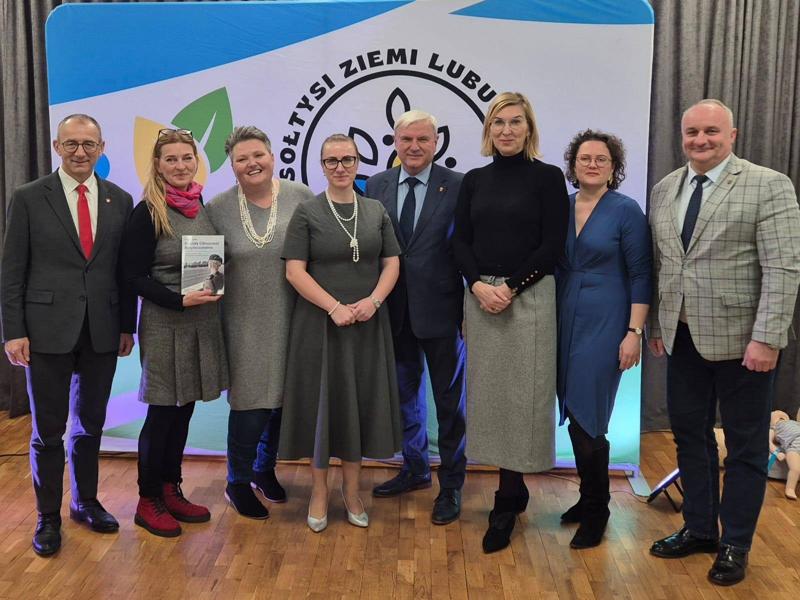 Spotkanie podsumowujące projekt &quot;Sołtys-Lider. Bezpieczna Wieś-Bezpieczny Lider”