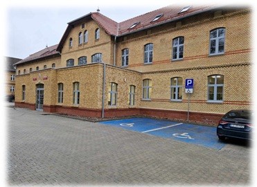 bydynek w Gorzowie wielkopolskim, siedziba między innymi Lokalnego Punktu Informacyjnego Funduszy Europejskich, ulica Franciszka Walczaka 42